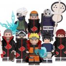 Natruto 8 PC Set Minifigure Semut Toys Minifigure Collection