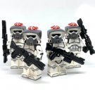 4x Kamino ARF Trooper Star Wars Clone Troopers Minifigure Semut Toys