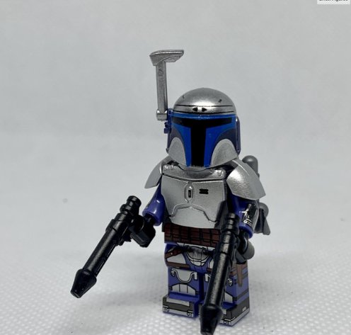 Jango Fett Star Wars Mandalorian Bounty Hunter Westar Blasters Minifigure Semut Toys
