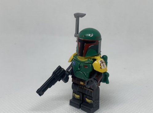 Boba Fett Star Wars Mandalorian Bounty Hunter Book of Boba Fett Minifigure Semut Toys