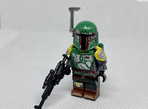 Cobb Vanth Star Wars Boba Fett's Mandalorian Armor Minifigure Semut Toys