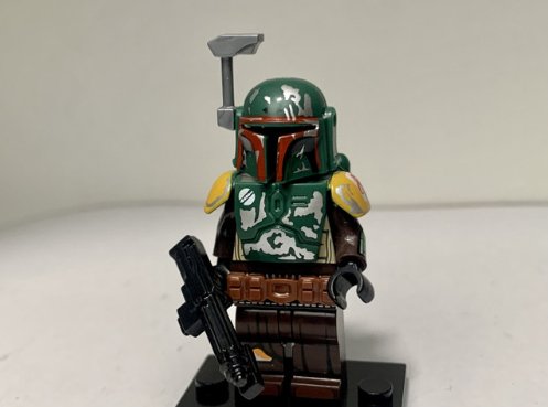 Boba Fett Star Wars Mandalorian Bounty Hunter Damaged Armor Minifigure Semut Toys