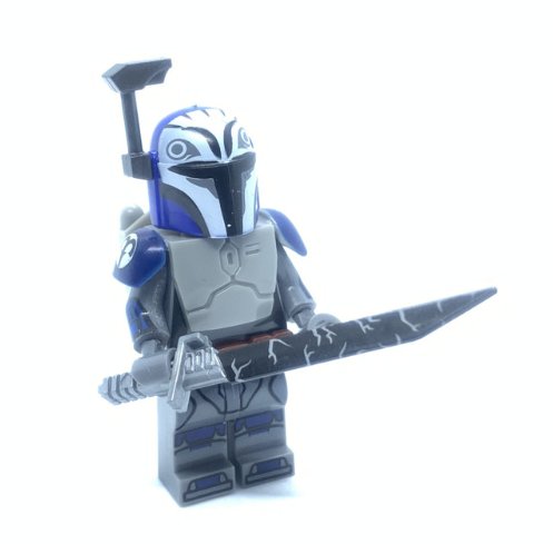 Bo Katan Star Wars Mandalorian Nite Owl with Armor and Darksaber Minifigure Semut Toys