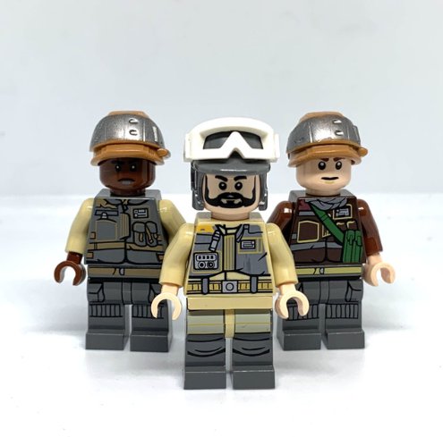 3 Rebel Soldier Star Wars Rebel Trooper Minifigure Semut Toys