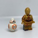 C-3PO and BB-8 Star Wars The Force Awakens Droids Minifigure Semut Toys