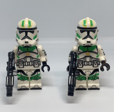 2 Horn Company Clone Trooper Star Wars Jet Trooper Minifigure Semut Toys