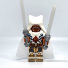 Hooded Ahsoka Tano Star Wars Rebels (White/Gold) Minifigure Semut Toys