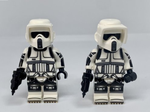 2 Scout Trooper Star Wars Imperial Army Minifigure Semut Toys