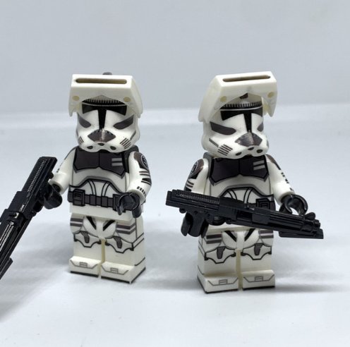 2 Kamino Guard Clone Trooper Star Wars Jet Trooper Minifigure Semut Toys