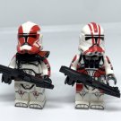 Clone Captain Grey and Captain Styles Star Wars Clone Troopers Minifigure Semut Toys