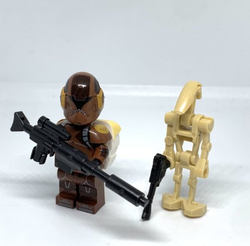 Geonosis Comms Clone Trooper Star Wars The Clone Wars Geonosis Minifigure Semut Toys