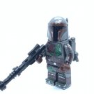 Death Watch Star Wars Mandalorian Death Watch Warrior (Green/Brown) Minifigure Semut Toys