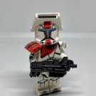 Clone Commando Star Wars Battlefront Clone Armor and Blaster (Red)Minifigure Semut Toys