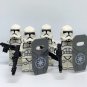 4 Clone Trooper Star Wars Clone Riot Shield Troopers Minifigure Semut Toys