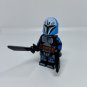 Bo Katan Star Wars Mandalorian Nite Owl with Westars and Darksaber Minifigure Semut Toys