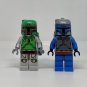 Classic Boba Fett and Jango Fett Star Wars Mandalorian Bounty Hunters Minifigure Semut Toys
