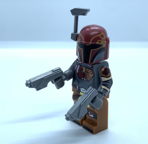 Sabine Wren Star Wars Mandalorian with Westar 35 Blasters Minifigure Semut Toys