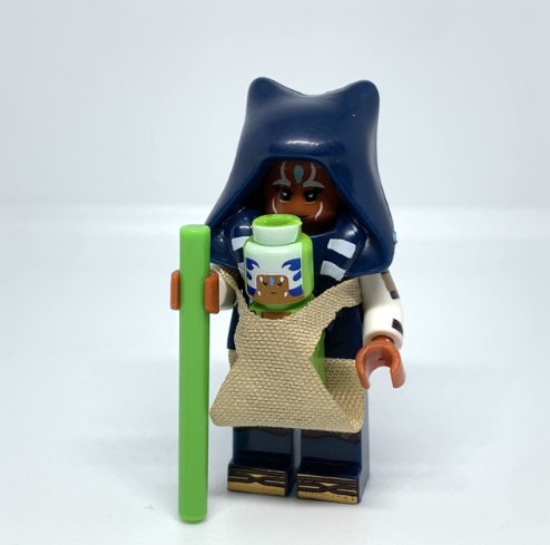 Pav-Ti Star Wars Togruta with Baby Ahsoka Minifigure Semut Toys