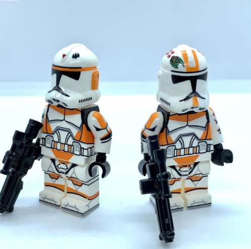 Waxer and Boil Star Wars 212th Clone Trooper Minifigure Semut Toys