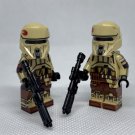 2 Shoretrooper Star Wars Imperial Army Scarif Rogue One Minifigure Semut Toys