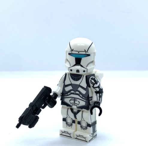 Clone Commando Star Wars Clone Commando with DC-17m Minifigure Semut Toys