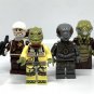 Star Wars Bounty Hunter Bossk Zuckuss 4-LOM Dengar Minifigure Semut Toys