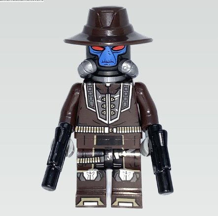 Cad Bane Star Wars Duros Bounty Hunter The Clone Wars Minifigure Semut Toys