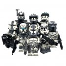 All Clone Trooper Commander Wolffe Clone Engineer AT-RT Minifigure Semut Toys
