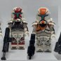 Delta Squad Star Wars Republic Commando Clone Troopers with Armor Minifigure Semut Toys