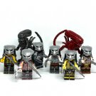 Alien Vs Predator Minifigure Set of 8 Minifigure Semut Toys