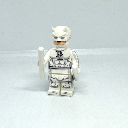 Daredevil Marvel Superhero White suit Minifigure Semut Toys