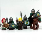Lord of the Rings Rohan Soldier Knight with Horse Minifigure Semut Toys