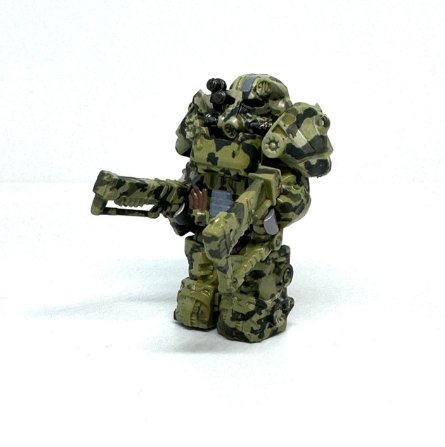 Fallout Power Armor Camo Paint Pattern Minifigure Semut Toys