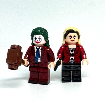 The Joker and Harley Quinn Minifigure Semut Toys