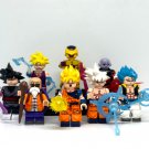 Dragon Ball Z Minfigure Set of 8 Son Goku Minifigure Semut Toys