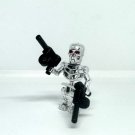 Terminator T800 Chromed Skeleton Terminator Minifigure Semut Toys
