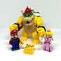 Mario Princess Peach and Bowser Super Mario 3-Pack Minifigure Semut Toys