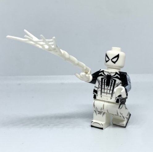 Spider-Man Anti-Venom Suit Marvel Superhero Minifigure Semut Toys