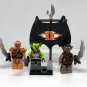 3 Mordor Orc Warrior Lord of the Rings Minifigure Semut Toys