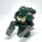 Space Marine Warhammer 40k Adeptus Astartes Green Minifigure Semut Toys