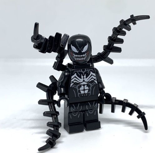 Venom Marvel Superhero Eddie Brock Minifigure Semut Toys