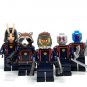 Guardians of the Galaxy Marvel Avengers Starlord Rocket Raccoon Minifigure Semut Toys