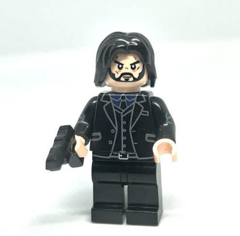 John Wick Rifle and Handgun Minifigure Semut Toys