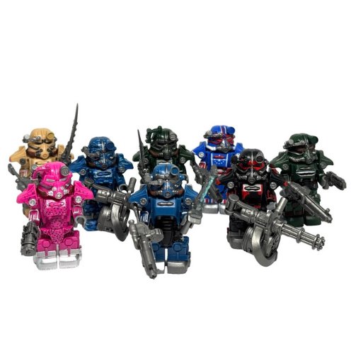 Fallout T-45 Power Armor Rod Minutemen Brotherhood of Steel Minifigure Semut Toys