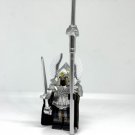 Fountain Guard Soldier of Gondor Lord of the Rings with Spear and Sword Minifigure Semut Toys
