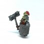 Armored Dwarf Soldier with War Hammer Lord of the Rings Minifigure Semut Toys