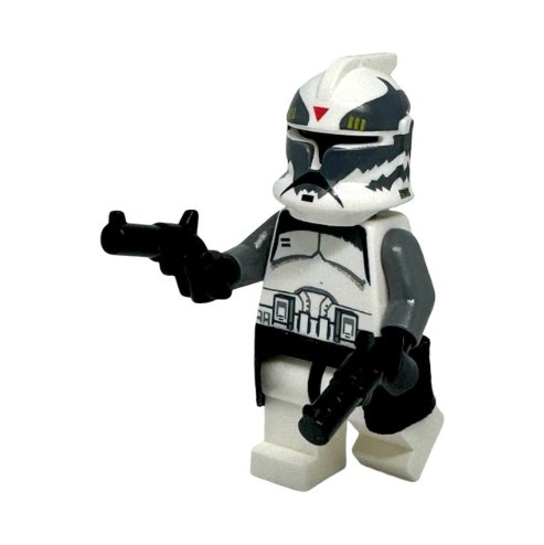 Retro Captain Rex and Commander Wolffe Star Wars Commander Wolffe Minifigure Semut Toys