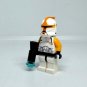 Retro Phase 1 Clone Trooper Star Wars ATOC Clone Commander (Yellow) Minifigure Semut Toys