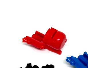 Space Mando (And Helmets) Red Mandalorian Helmet Only Minifigure Semut Toys