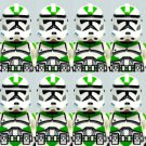 8x 442nd Clone Trooper Star Wars The Clone Wars Army Pack Minifigure Semut Toys